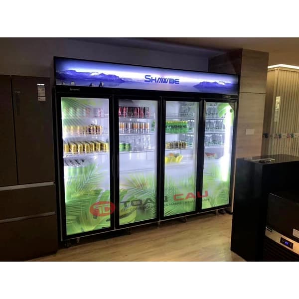 Tủ mát 4 cánh kính 2 Tu mat 4 canh kinh