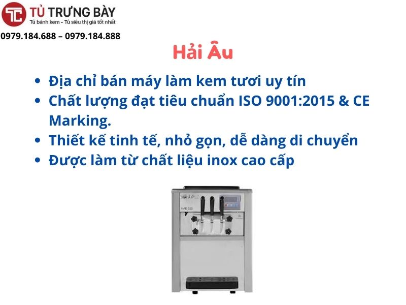 hai au - dia chi mua may lam kem chat luong hai au - dia chi mua may lam kem chat luong