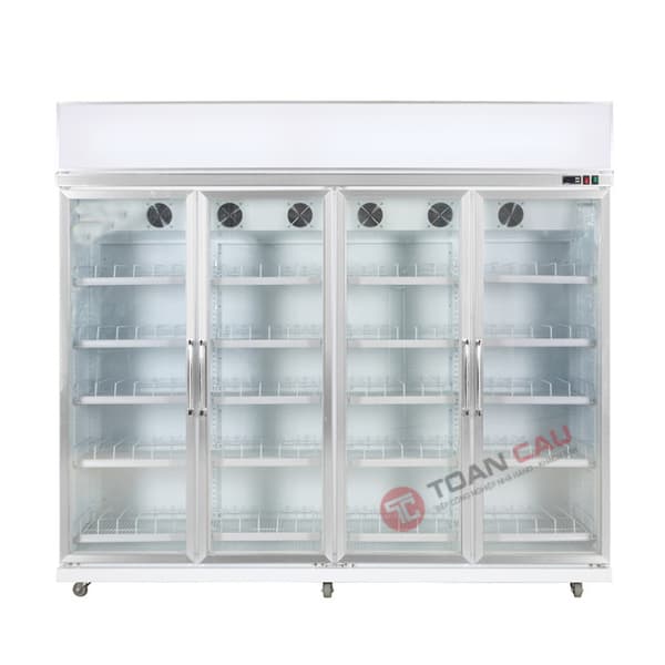 Tủ mát 4 cánh kính