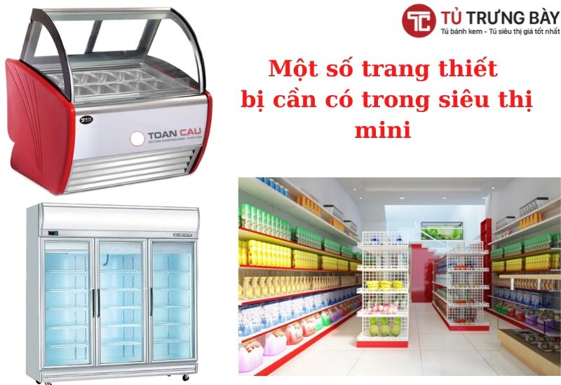 thiet bi trong sieu thi mini