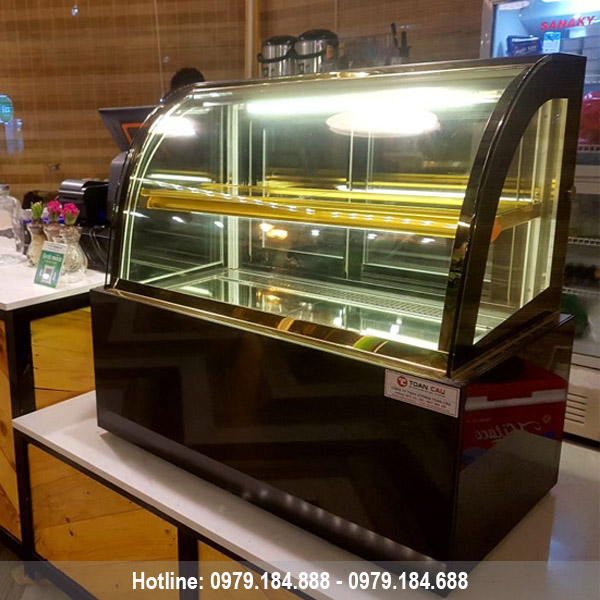 tu banh mini de ban kinh cong cho quan cafe ca phe 1